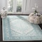 Safavieh Adirondack Power Loomed Rectangle RugIvory & Teal 6 x 9 ft. ADR108G-6 - alternate 5
